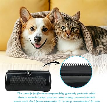 Deshedding Brush for Dogs, Furminator for Dogs, Dematting Comb for Dog, Professional Undercoat Rake for Shedding Control, De Shedding brush for dog, Cat Deshedding B rush