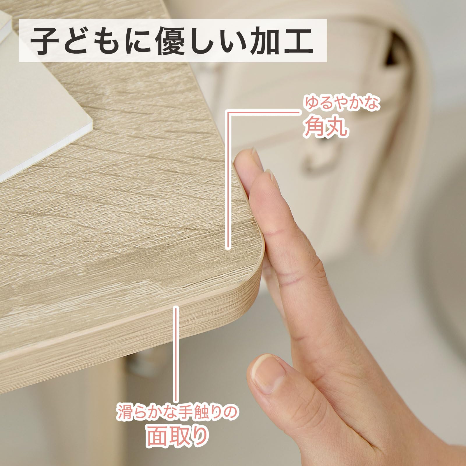 Amazon.co.jp: LOWYA ロウヤ 学習机 勉強机 キッズデスク 幅100cm