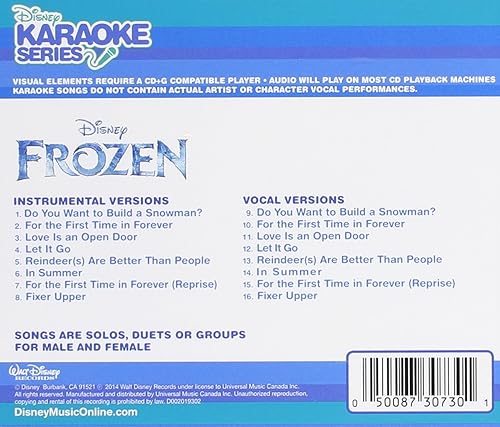Miniatura 2 de Disneys Karaoke Series Frozen