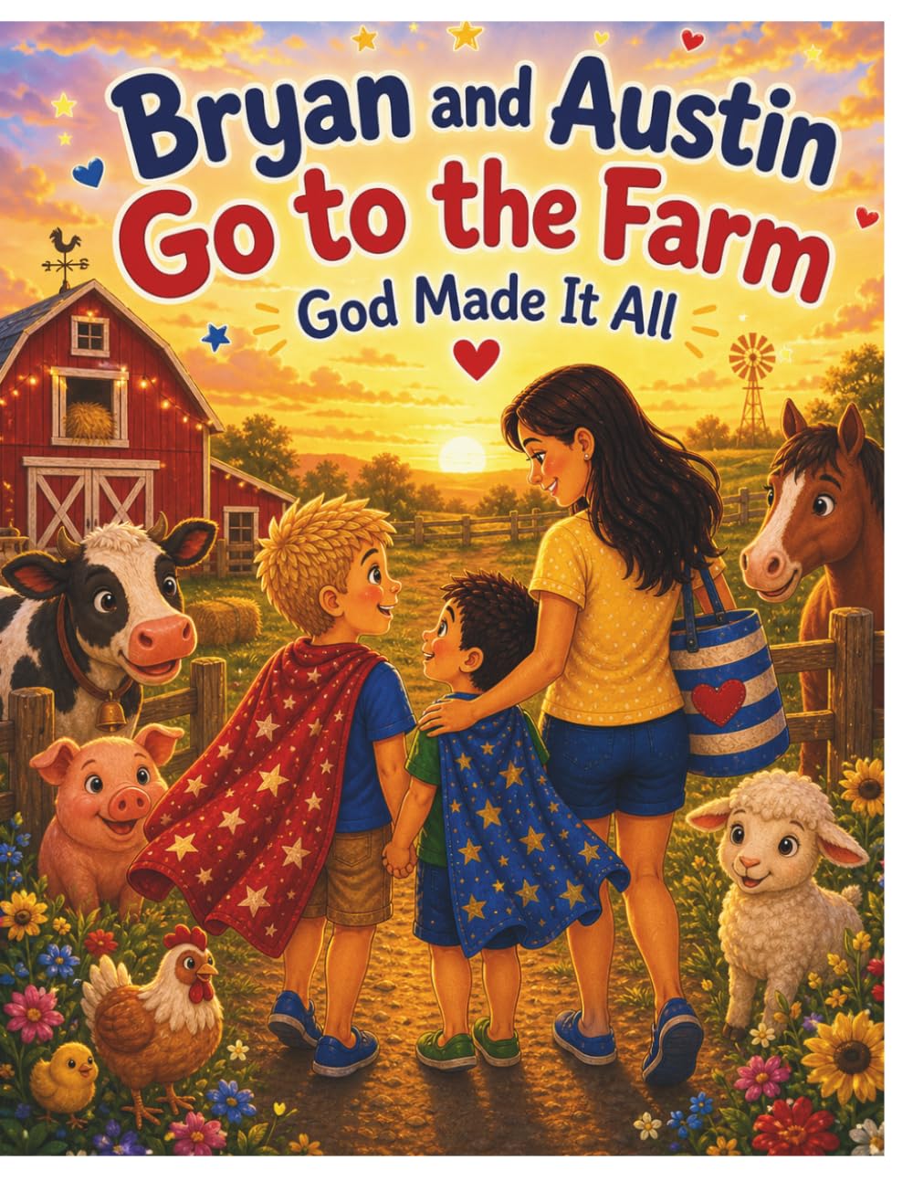 Bryan and Austin go to the Farm! (The adventures of Bryan and Austin: Faith, Family & Fun)