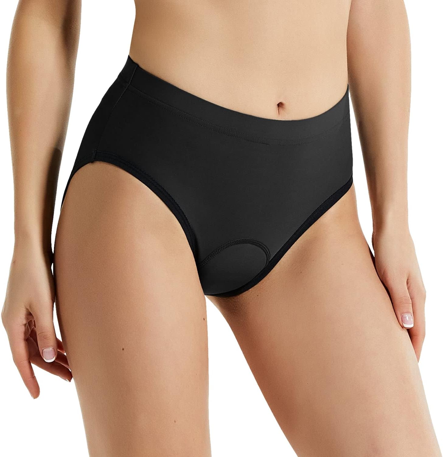 Baleaf Women's 3D Padded Bicycle Cycling Underwear Black Size XL