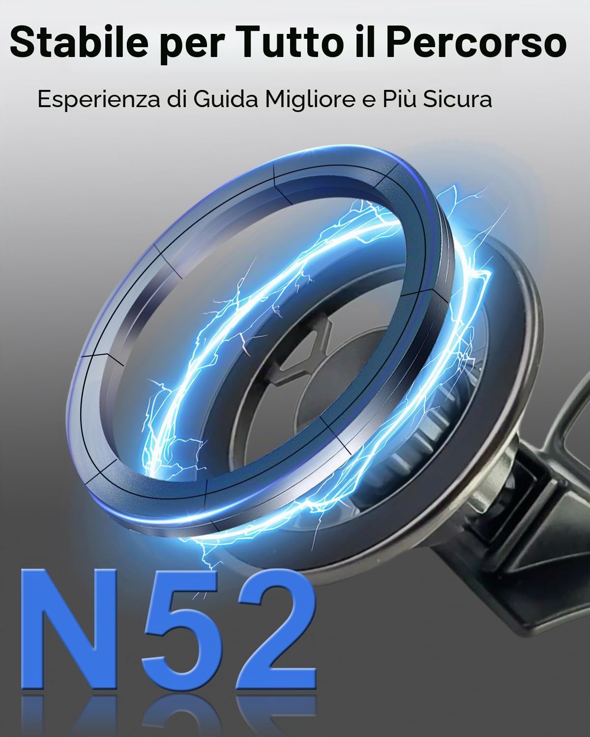 Supporto Magnetico per Auto per CHR 2018-2023, Ultra Magnetico Rotazione a 360° Supporto per Auto per iPhone 17 16 15 14 13 12 Pro Max