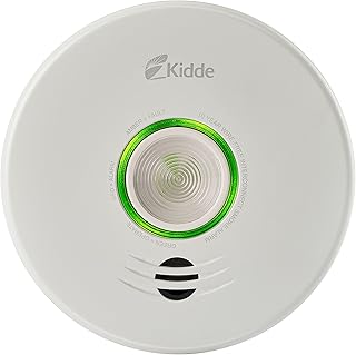 Kidde Smoke Detector, 10-Year Battery, Photoelectric Sensor Wire-Free Interconnect Smoke Alarm, Voice Alert