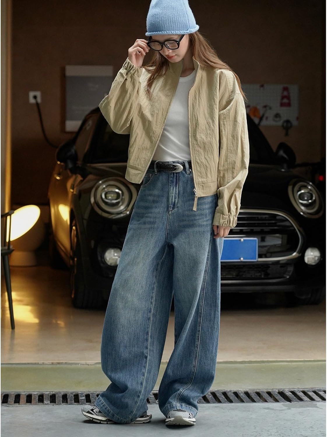 Women's Casual Pants Winter Hong Kong Style Tapered Pants Cotton Blend Office Business Work Trousers