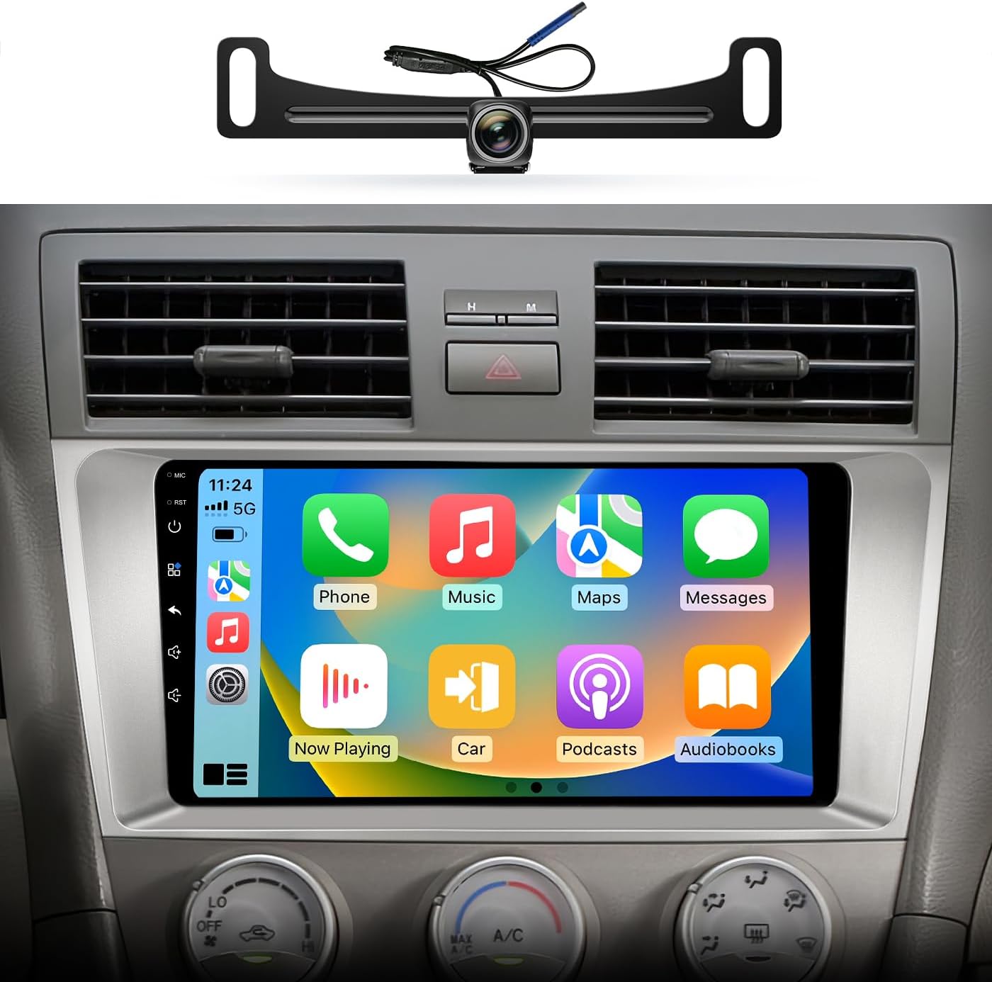 Car Radio Stereo for Toyota Camry 2006-2011, Wireless CarPlay Android Auto