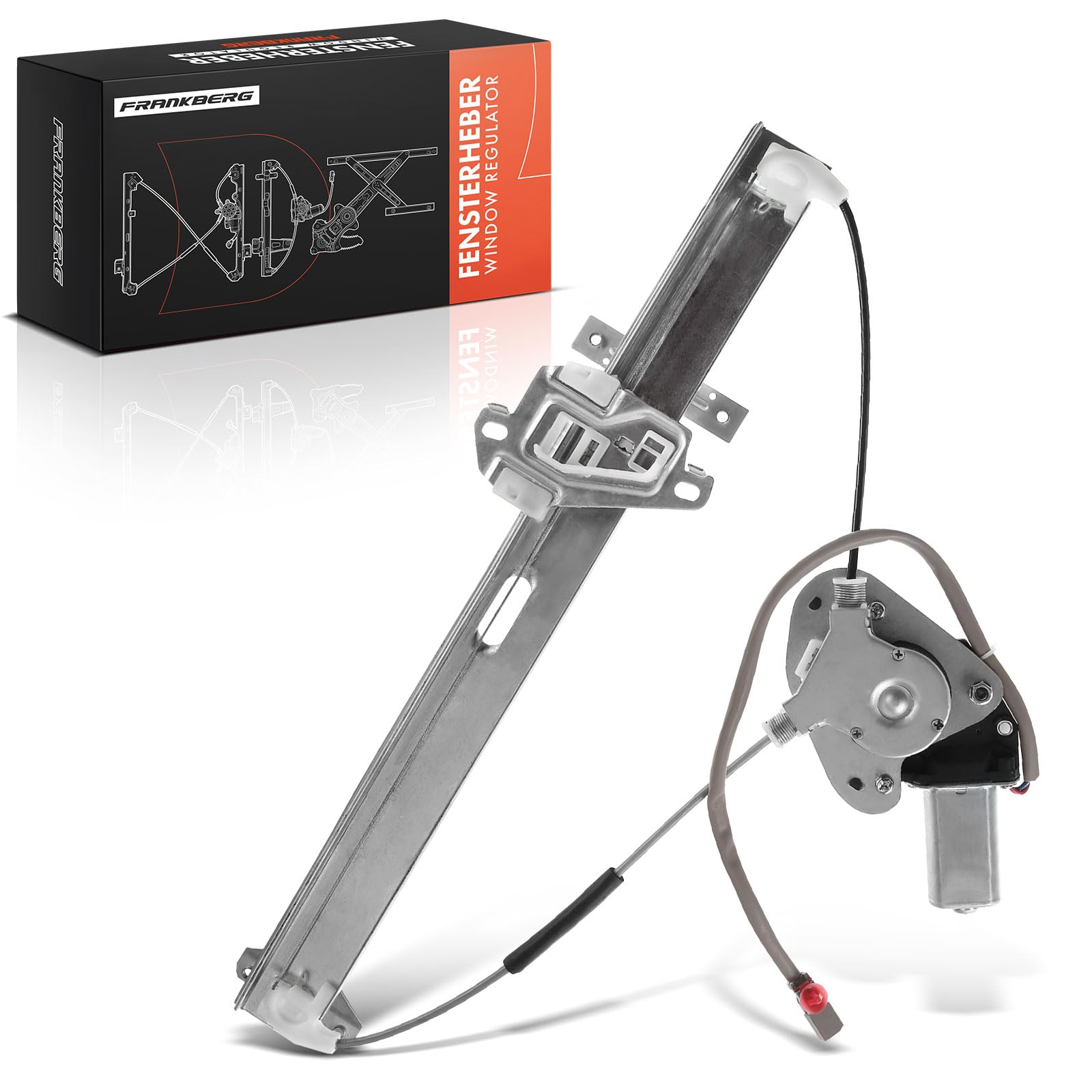 Frankberg Alzacristallo Meccanismo alzacristallo Elettrico con Motore 6 poli Anteriore sinistro senza piastra 4/5-Porte Compatibile con J.a.z.z II GD G.E2 G.E3 Replace# 72250SAAG03