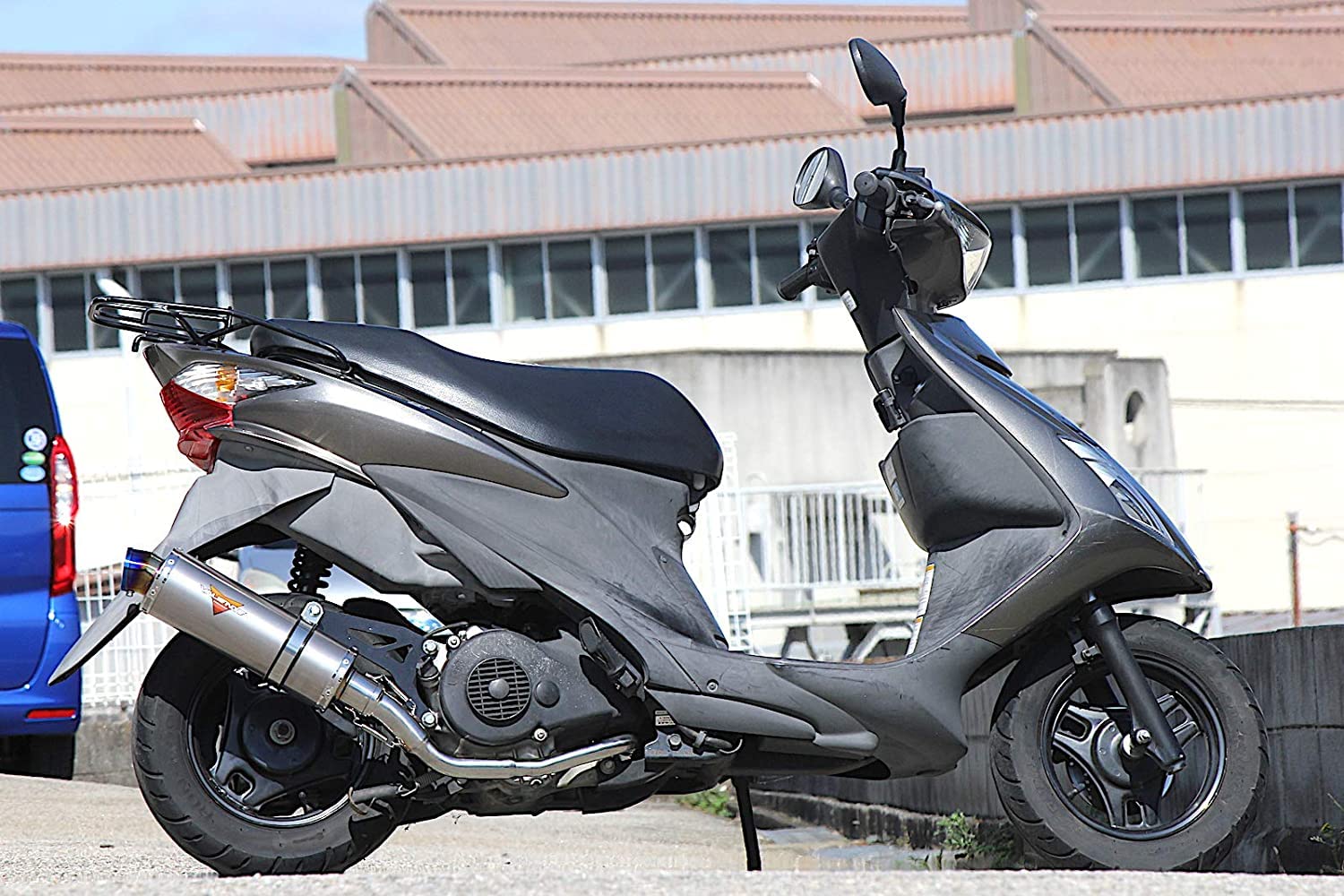 Amazon | アドレスV125S アドレスV125G マフラー EBJ-CF4EA EBJ-CF4MA