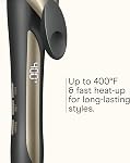 INFINITIPRO BY CONAIR Tourmaline Ceramic 1 1/4-inch Curling Iron, 1 1/4-inch Digital Curling Iron, 1 ¼ inch barrel produces loose curls – for use on medium and long hair