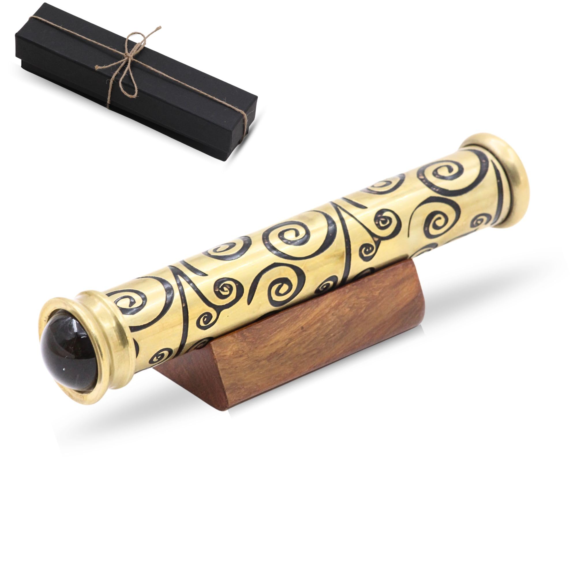 Amazon.com: Brass Handmade Teleidoscope, Vintage Look Kaleidoscope