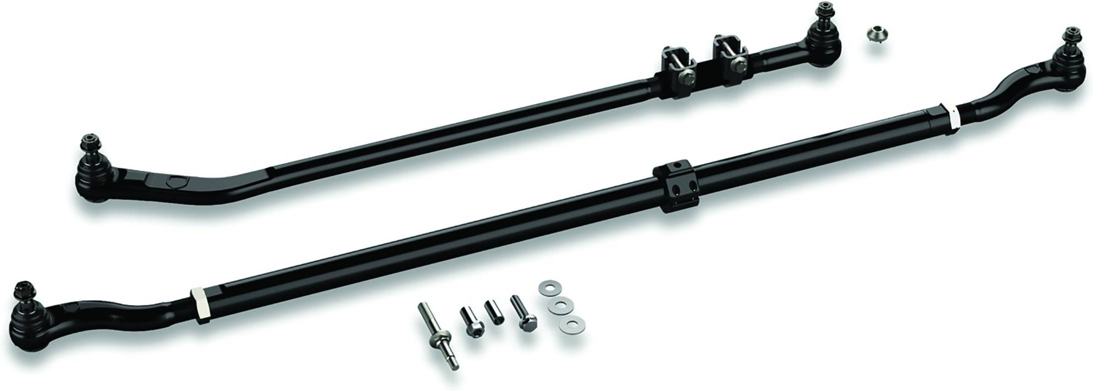 TeraFlex 1853900 JK HD Tie Rod and Drag Link Kit, Black