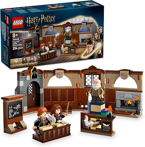 LEGO Harry Potter Hogwarts Şatosu: Tılsım Dersi 76442 | 8 Yaş ve Üzeri Çocuklar için 3 Minifigür İçeren Oyuncak Yapım Seti, Hediye Fikri (204 Parça)