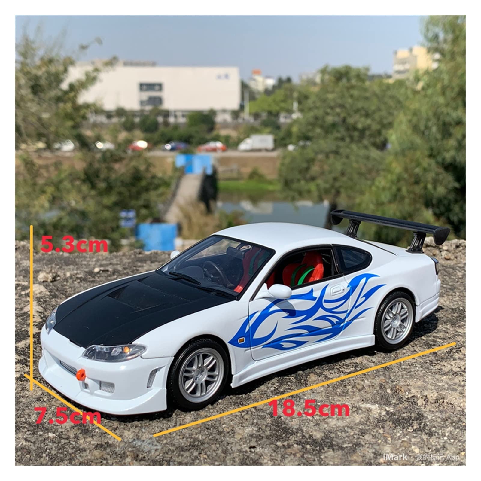 Amazon | ミニカー 1/24日産シルビアS15合金ダイキャストカー