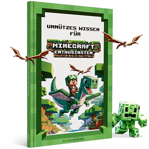 Unnützes Wissen für Minecraft Enthusiasten - Unglaubliche &amp; spannende Fakten für Minecrafter | Minecraft Buch Minecraft Handbuch Minecraft Bücher | ... Geschenk Junge | Unnützes Wissen für Teenager