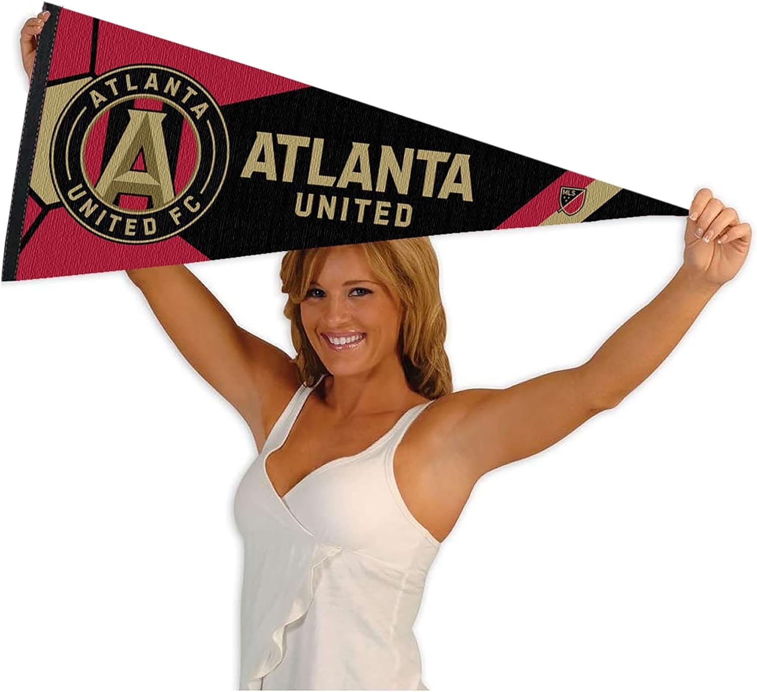 Atlanta United Football Club Pennant and 12 in X 30 in Banner - Image 4