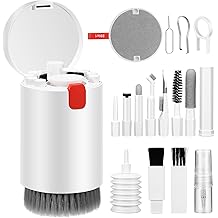 Homoyoyo Multi-Function Electronic Cleaning Kit for Camera and Computer, 20pcs ABS Phone and Keyboard Cleaning Set, Portable Electronics Maintenance Tool for Office and Travel Use