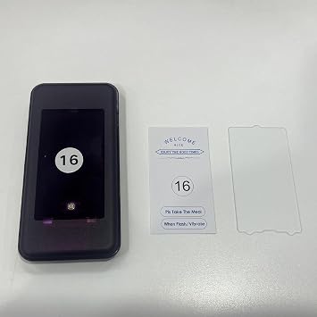 1 Pager for Restaurant Pager System,Single Buzzer,3 Reminder Modes,Waterproof,Replacement Pager for Restaurants,Food Truck,Church