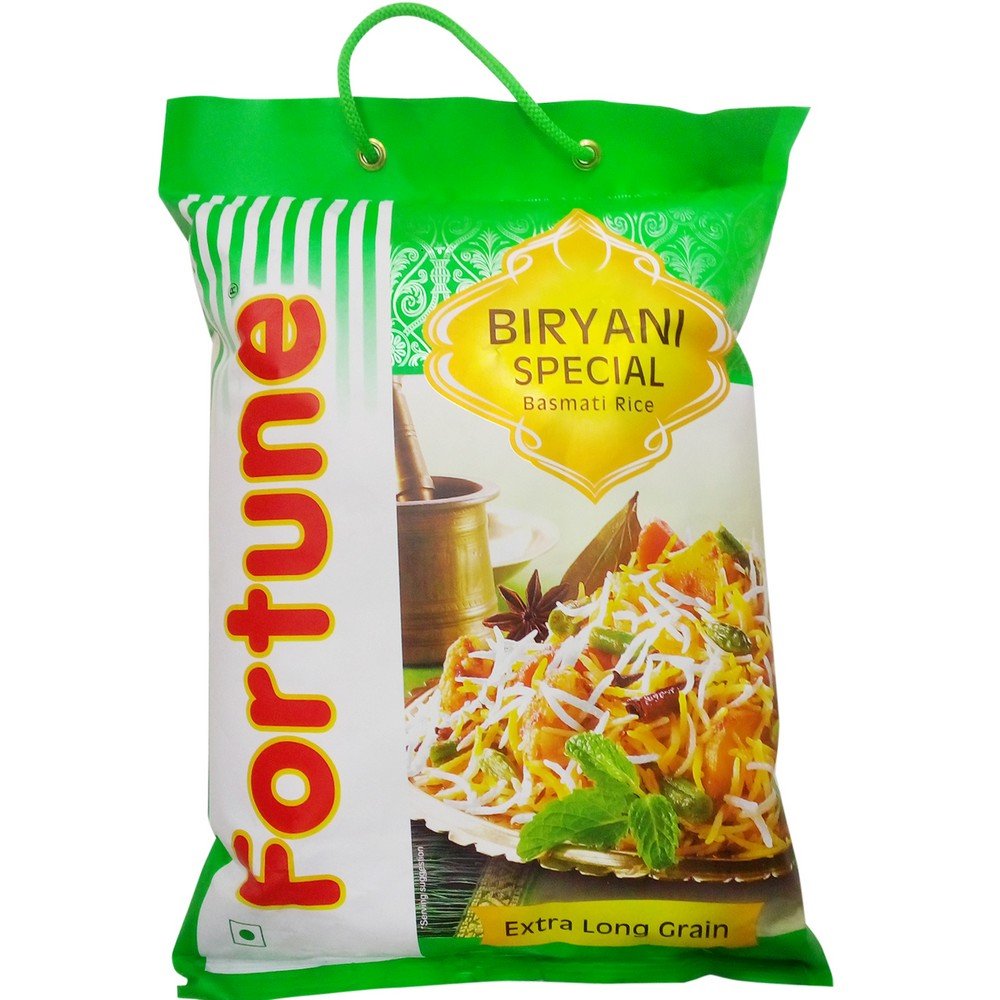 Fortune Basmati Rice Biryani Special, 5kg Bag Amazon.in Grocery