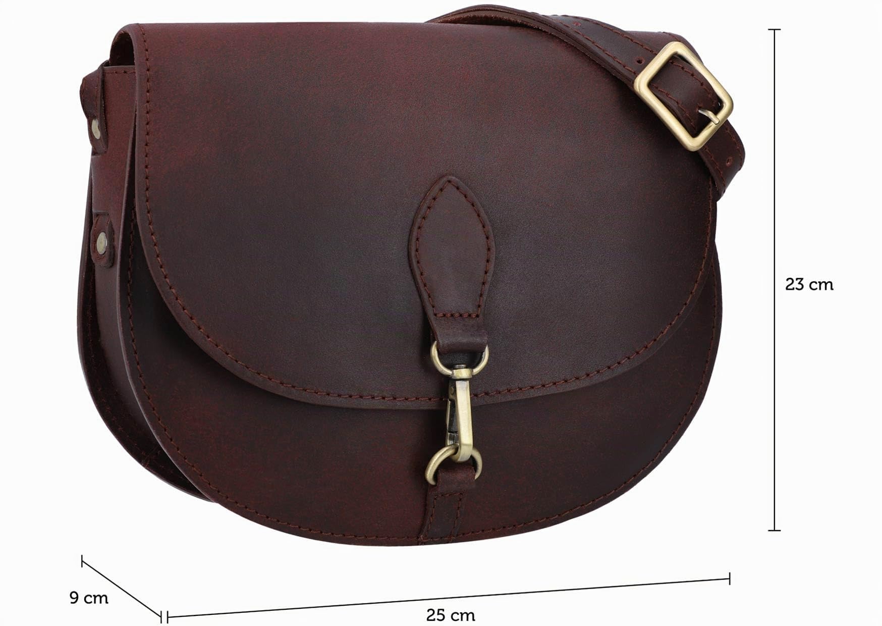 Gusti Spall Borse Ladies Leather - Wiebke Spalla Borsa Pulnica Borsa da Sera Small Borsa Crossbody Guila Rossa