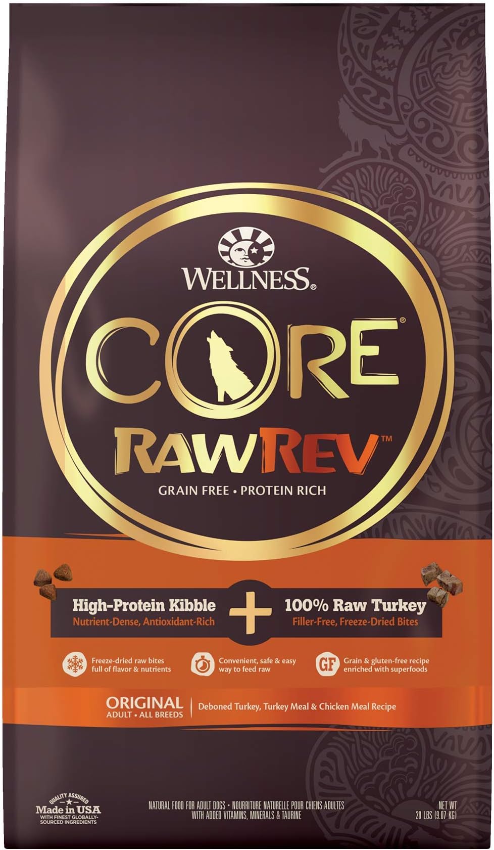 Wellness core rawrev cat food Clearance