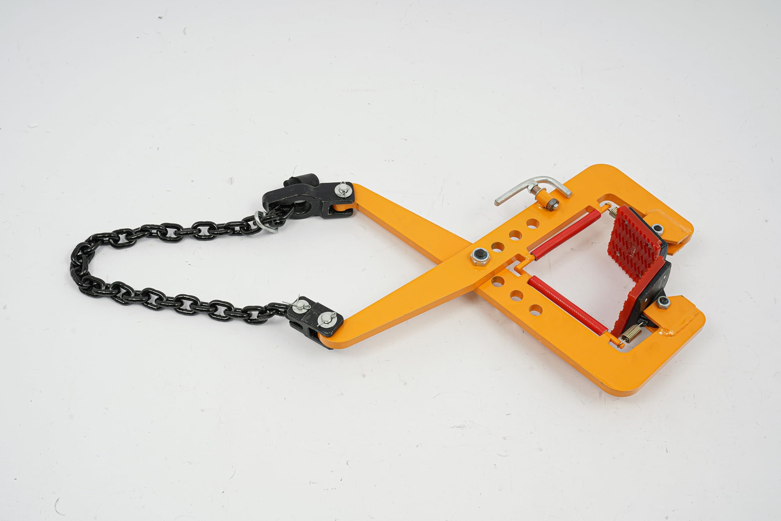 325 kg Steinheber Verstellbar, Hebeklemme, Universal Hebekrallen Verstellbare Öffnung 12-36cm Kettenklemme,Brettsteinhalterung zum Heben und Transportieren (Gelb,325kg,12-36cm)