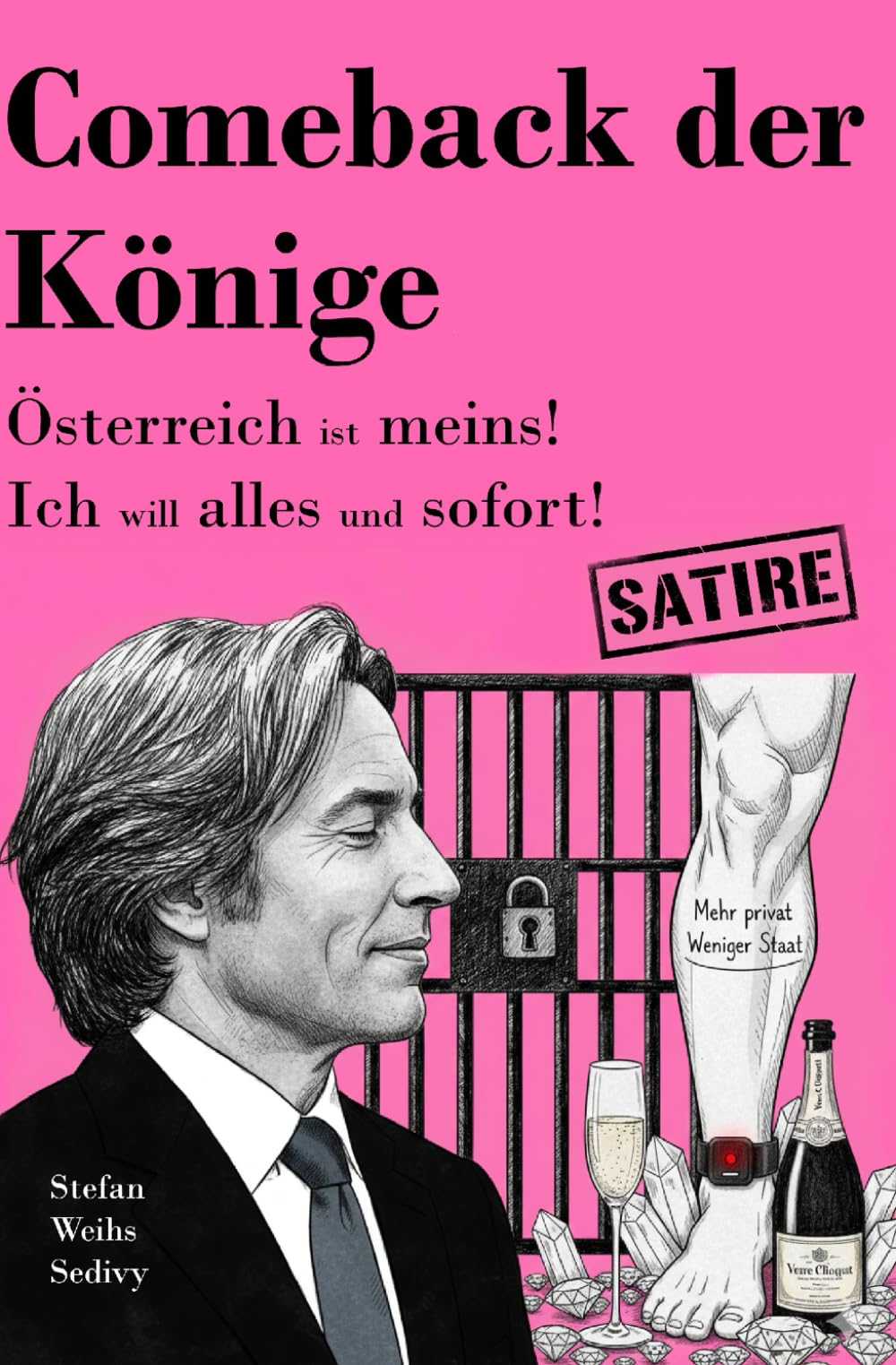 Comeback der Könige: Comeback der Könige: Eine ungenierte Satire über Postenschach, Macht, elastisches Gummiband-Recht und in-die-eigene-Kasse ... (Ungenierte österreichische Satire)