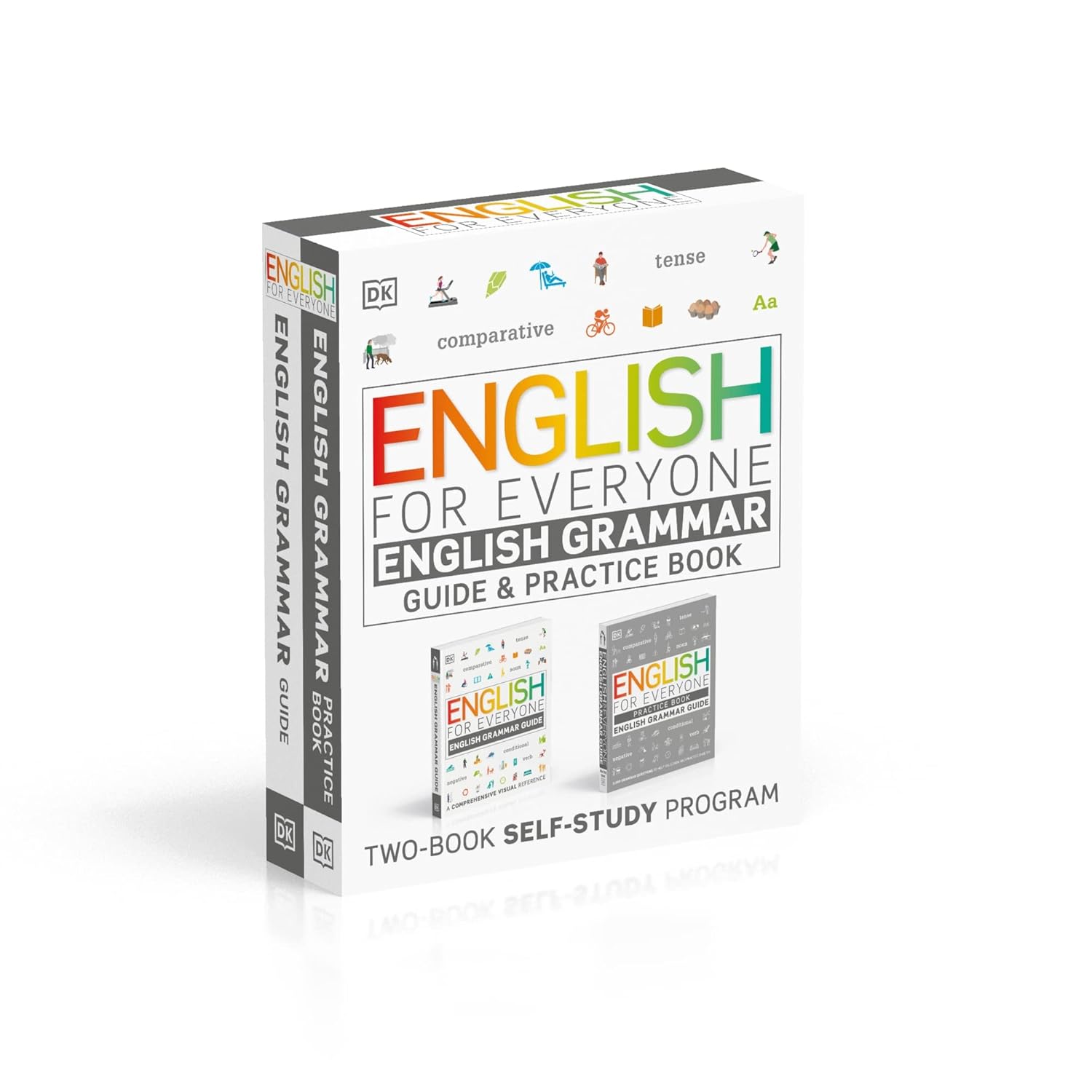 English for Everyone English Grammar Guide and Practice Book Grammar Box Set