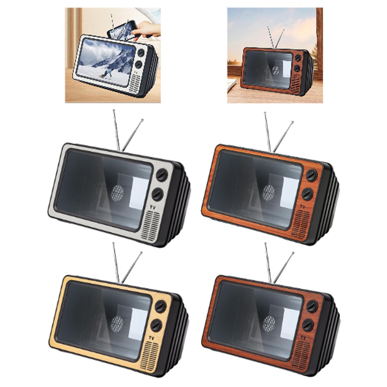 11" Retro Designed Tv Amplifier Amplifier Mini for Games Any Smartphone Grey|Cell Phones & Accessories | Cell Phone Accessories |Mounts & Holders|1 Phone Screen Magnifying-image-10