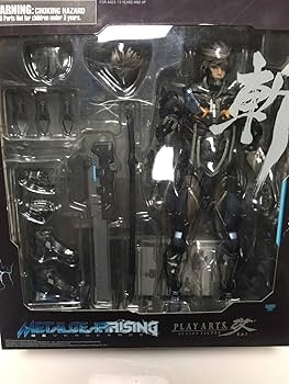 Amazon.co.jp: METAL GEAR RISING REVENGEANCE PLAY ARTS改 雷電(PVC