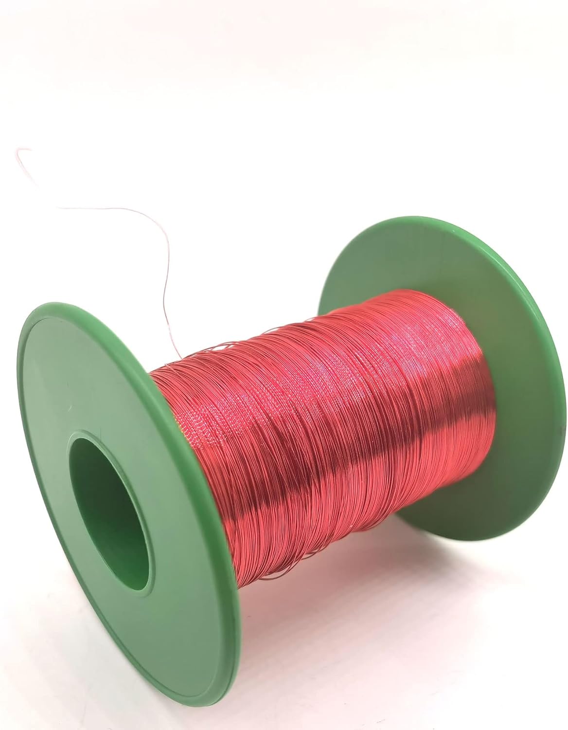 Winding Copper Enameled Magnet Winding Wire 34AWG 22AWG 18AWG 0.05mm 0.43mm 0.21mm 0.15mm Red Wire QA-1/155 for Coils (Color : OD 0.35mm, Size : Weight 100g)