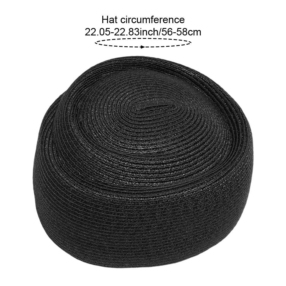 Boina De Paja Para Mujer, Sombrero De Artista Vintage, Boina Francesa, Sombrero De Verano Para , Sombrero De Pintor, Sombrero De Iglesia, Sombrero De Fiesta, Sombrero Pastillero Para Vacaciones