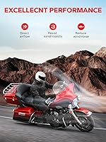 Vista 2 de Amazicha Parabrisas redondo transparente de 13 pulgadas compatible con Harley Davidson Touring Electra Glide Ultra Classic Street Glide Ultra