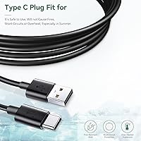 Vista 5 de FITE ON Cargador de alimentación tipo C de 5 V compatible con NEXPOW Car Jump Starter 1500A 2000A Peak Battery Starter; GOOLOO GP2000 GT3000