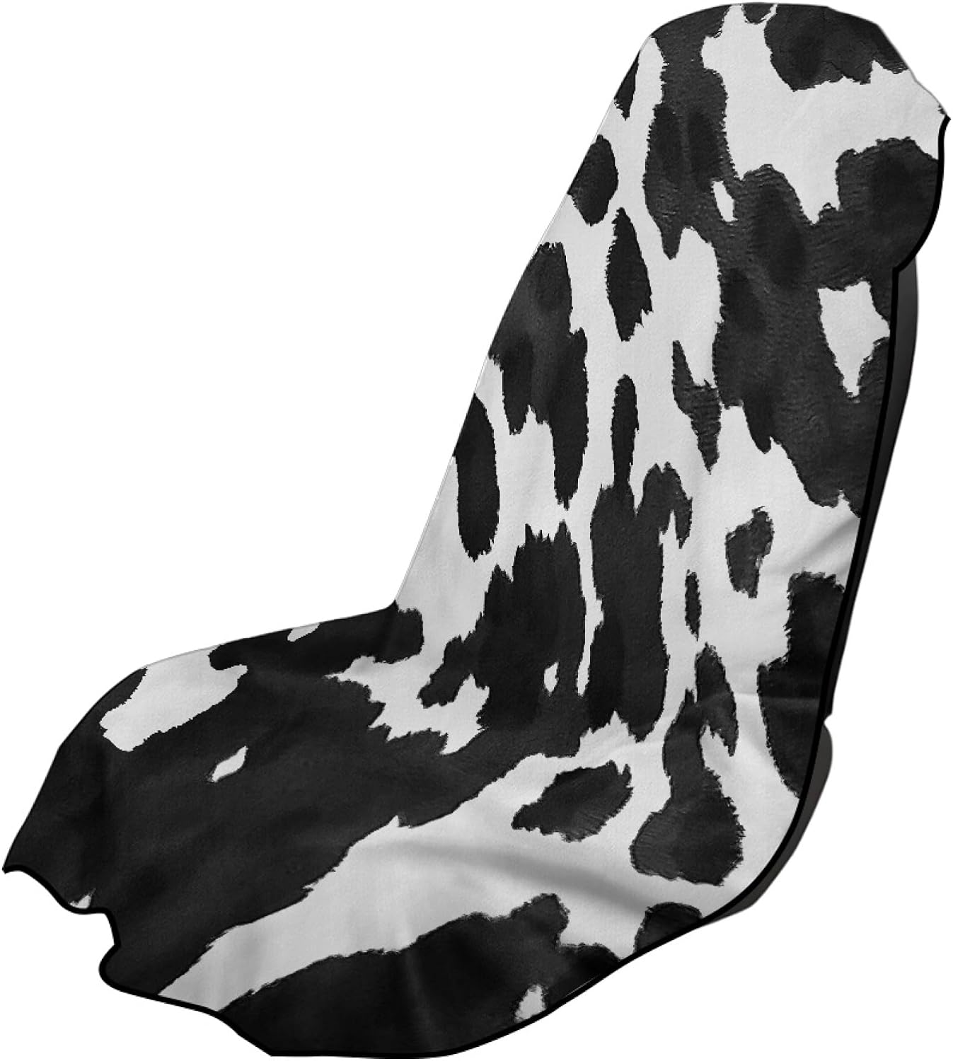 Forchrinse Cow Print Car Seat Towel Cover for Women Men Machine Washable Bikini Cover Up Universal Fits Most Vehicles Automotive Accessories