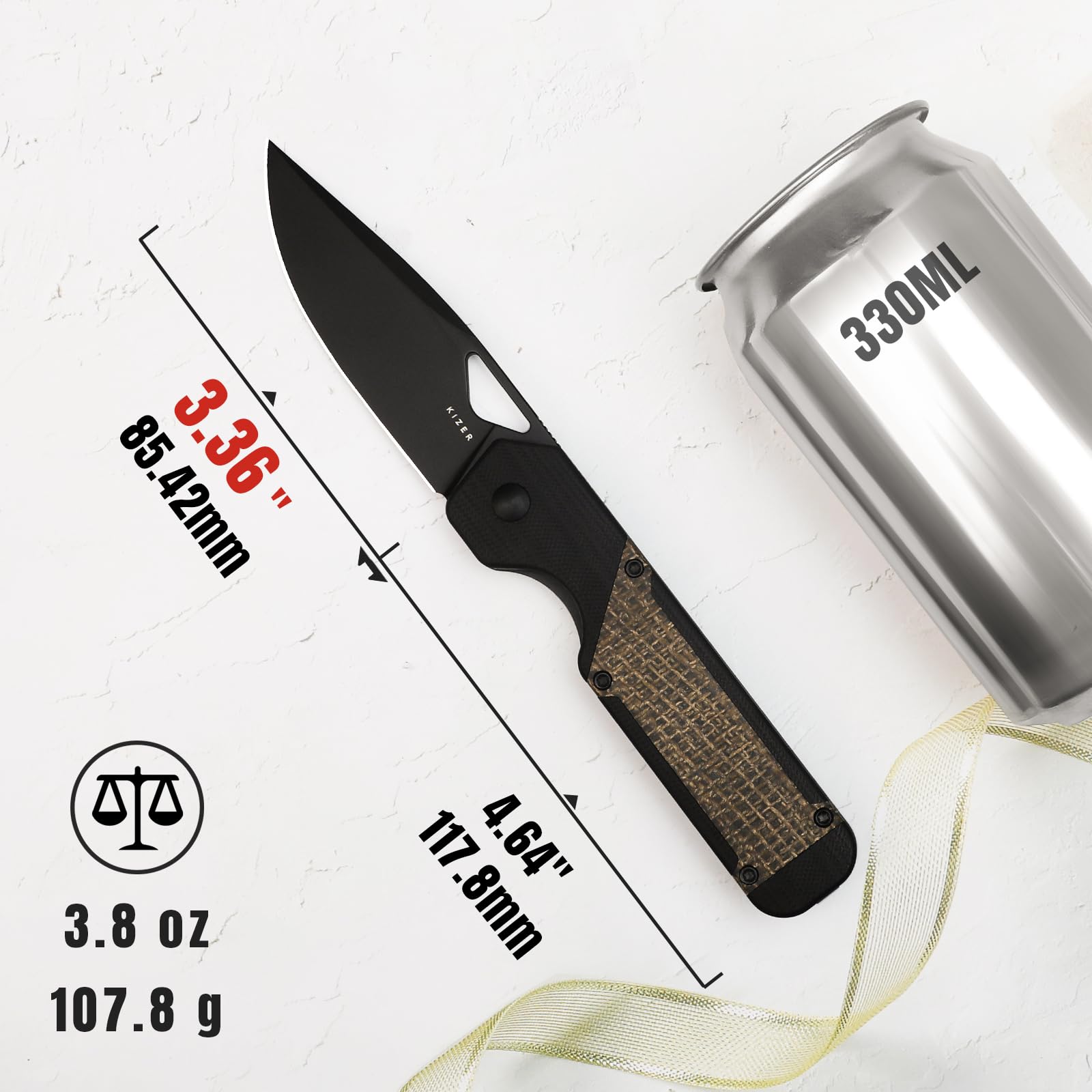 Coltello Survival Cold Steel SRK (Survival Rescue Knife) Con Lama In Acciaio San Mai III - Foto 7