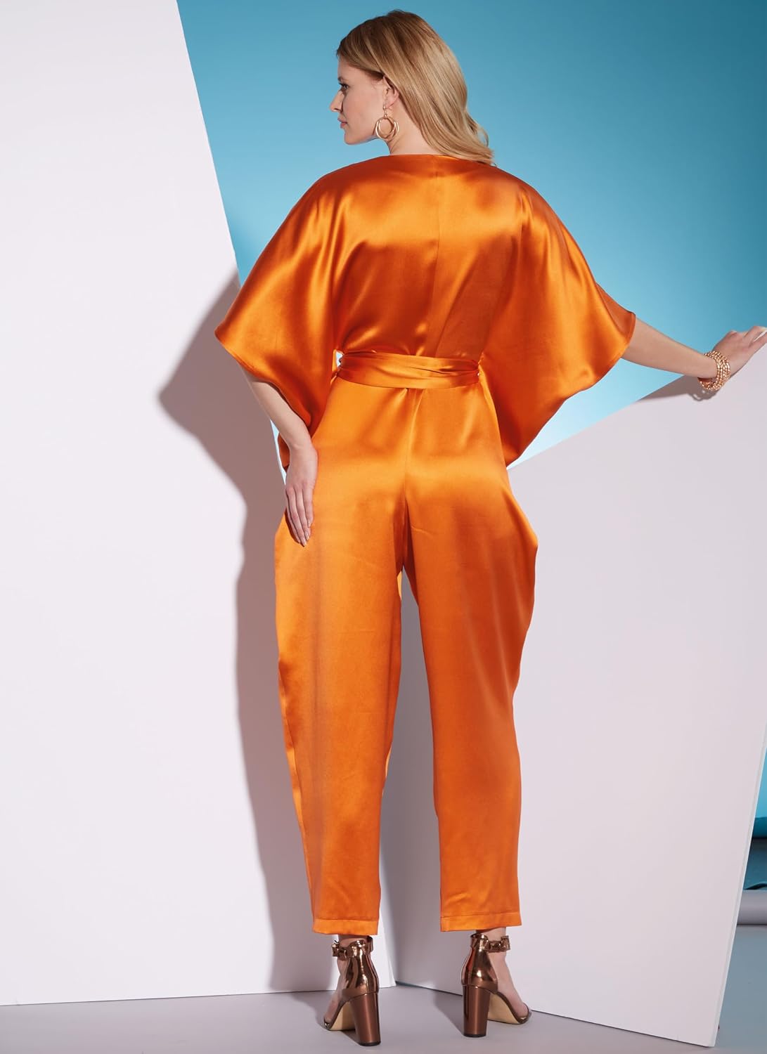 McCall's Misses' Romper, Jumpsuits and Sash Sewing Pattern Kit, Design Code M8314, Sizes LRG-XLG-XXL