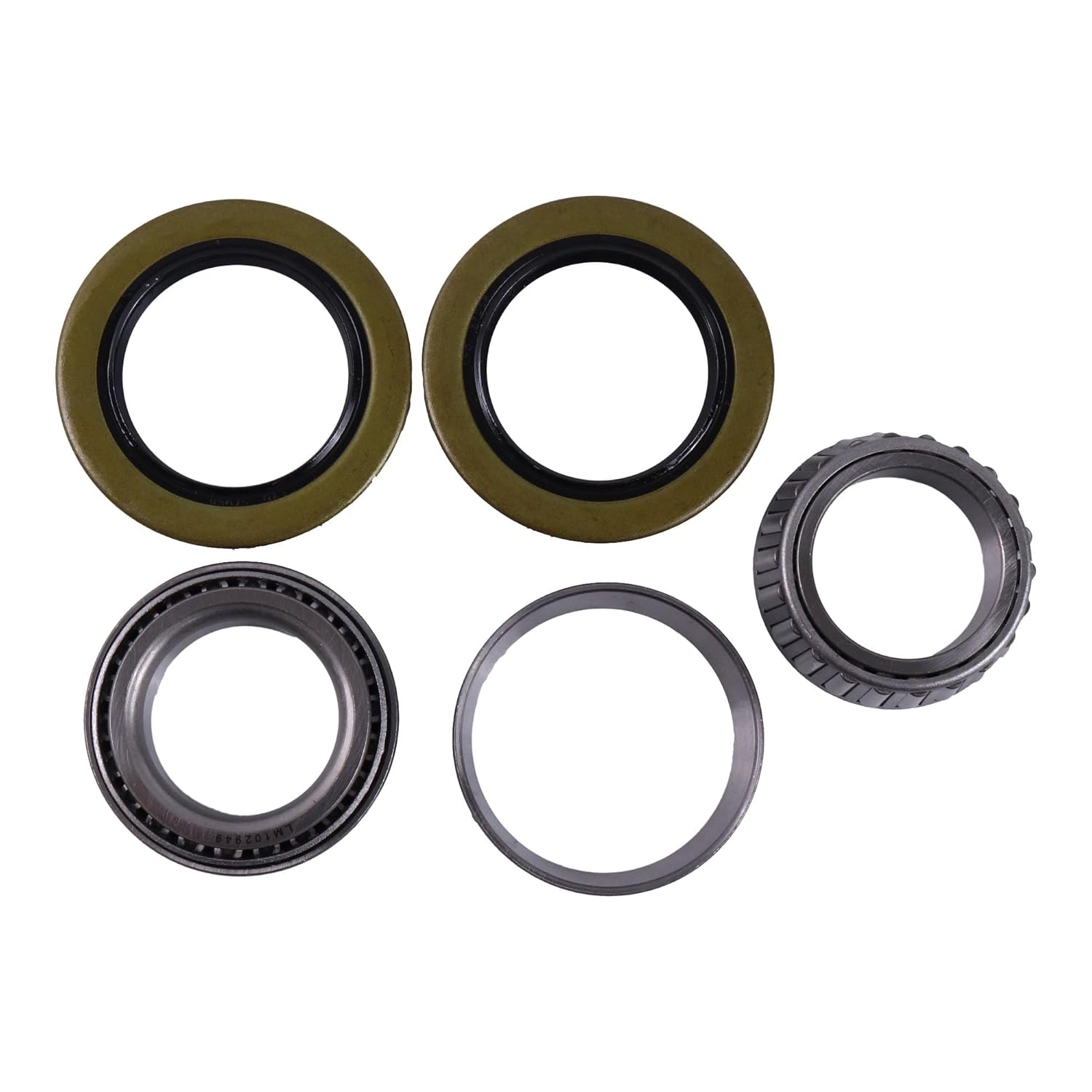 Wheel Bearing Kit Compatible with Case Skid Steer 1530B 1835B 1835C 1700 1830 1835 1838 1840 Replaces D53767