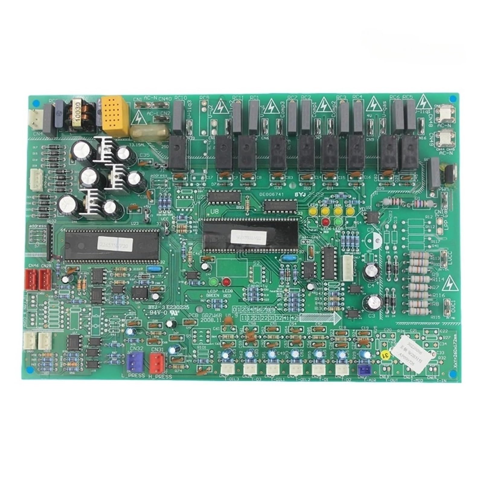 Air Conditioner Outdoor Unit Control Board ，Compatible For Gree ，WZ6515I 30226086 Circuit PCB GRZW6B Conditioning Parts