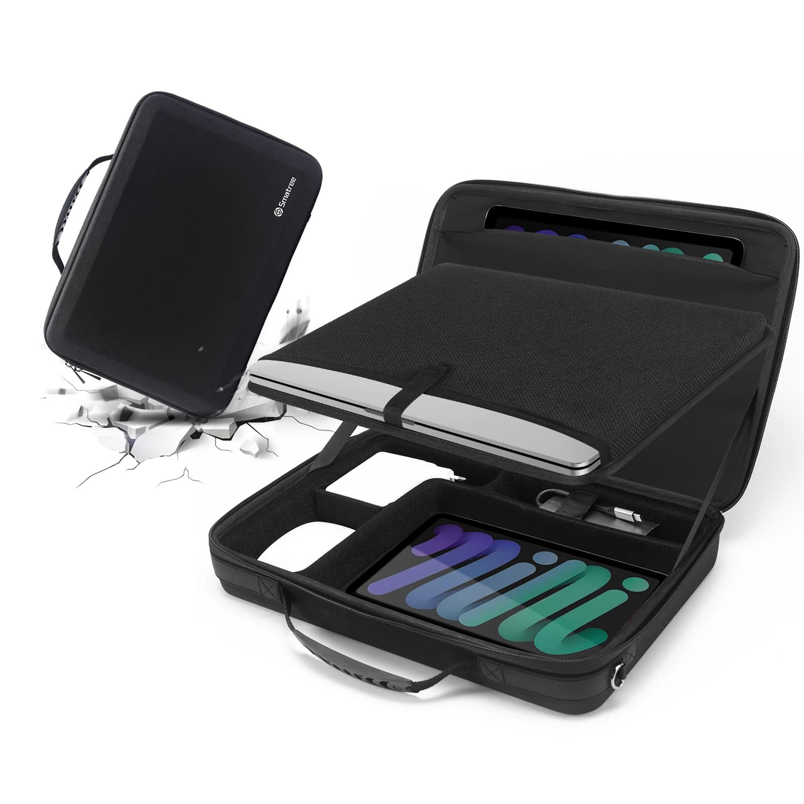 Smatree Funda rígida para portátil compatible con Samsung Galaxy Book3 Ultra,Book4/3 Ultra de 16 pulgadas, Galaxy Book5/4/3 Pro 360, MacBook Pro M4 2024/M3/M2 2023 A2991 A2780 de 16 pulgadas