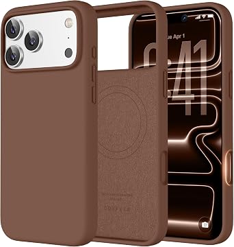 Magnetic for iPhone 18 Pro Max /17 Pro Max Case, Chocolate