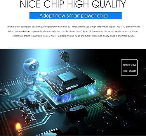 Miniatura 10 de Adaptador de fuente de alimentación, transformadores de adaptador de CA de alimentación Signcomplex de 24 V, 1 A, 12 W, fuente de alimentación