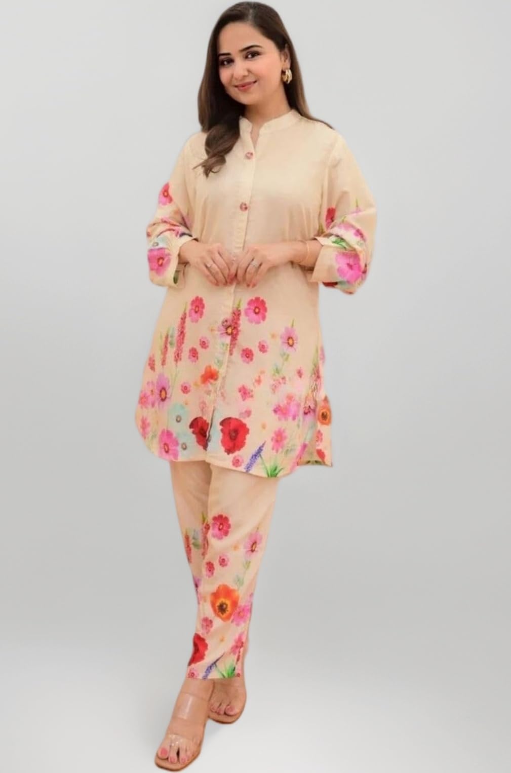 GRECIILOOKS Co Ord Set For Women Stylish | Kurta Set For Women | Anarkali Suit For Woman | Short Kurti For Woman Latest | Pakistani Suits For Women's Kurta Set