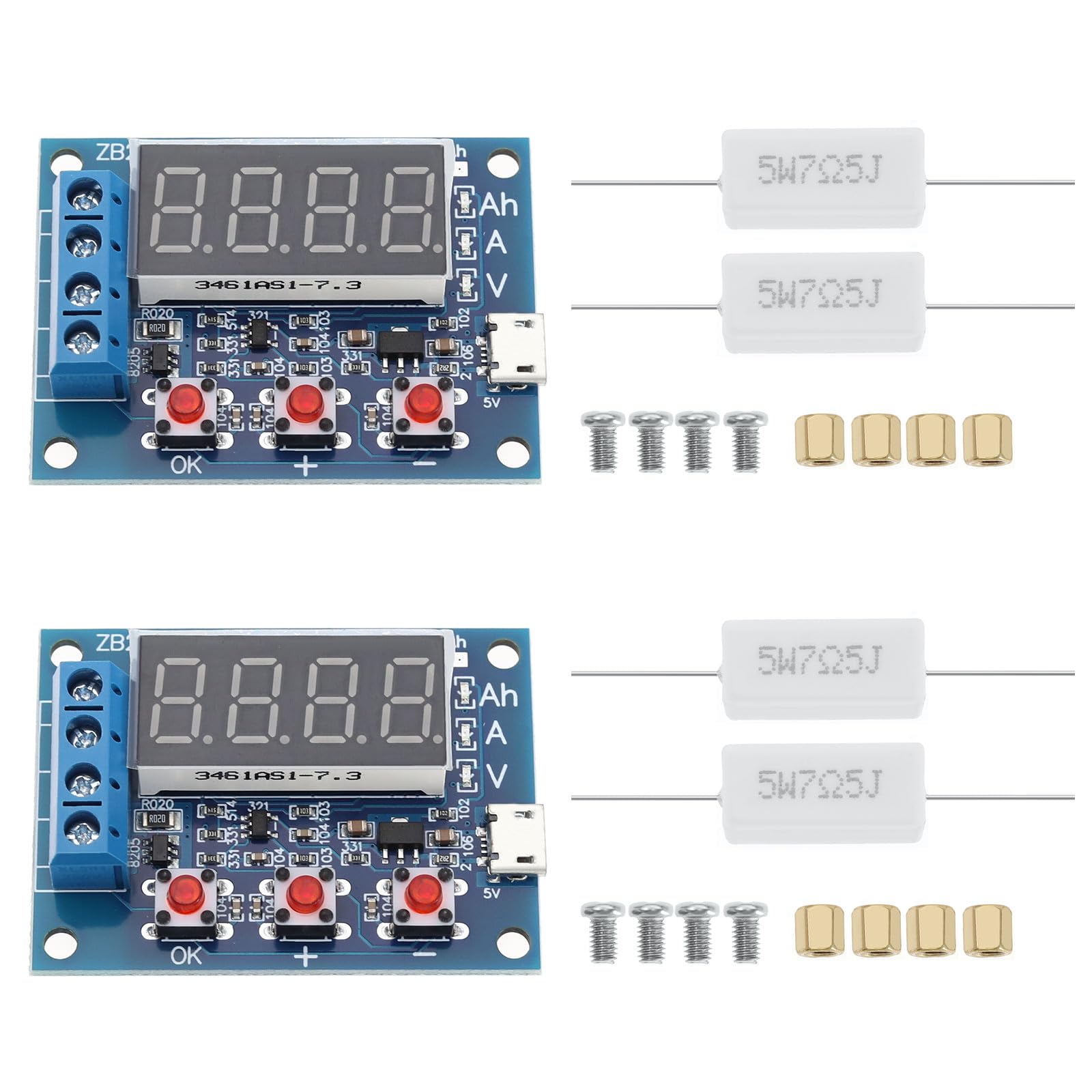 The Lord Of The Tools Sets 1.2-12V Lead-Acid Battery Capacity Meter Discharge Tester Analyzer With Led Display Design For Testing Capacity Of Battery Size 2