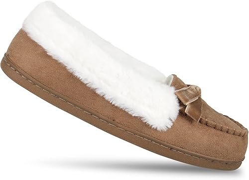 Miniatura 7 de Jessica Simpson - Mocasines de microgamuza para mujer, interior o exterior