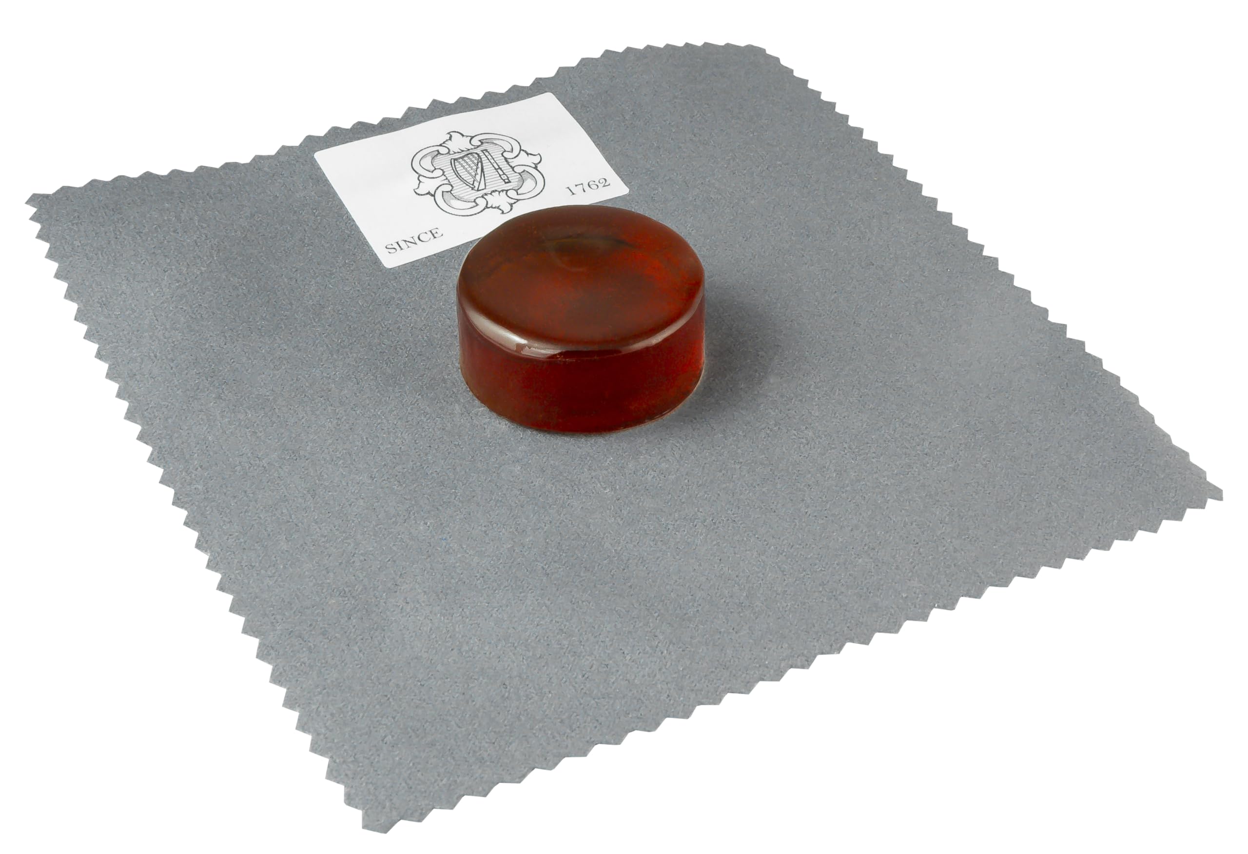 Rosin for Violin and Cello. Light. Made in the UK. Light Rosin for bright attack and projection -Presented in a Ribbon Tied Velevet Cloth