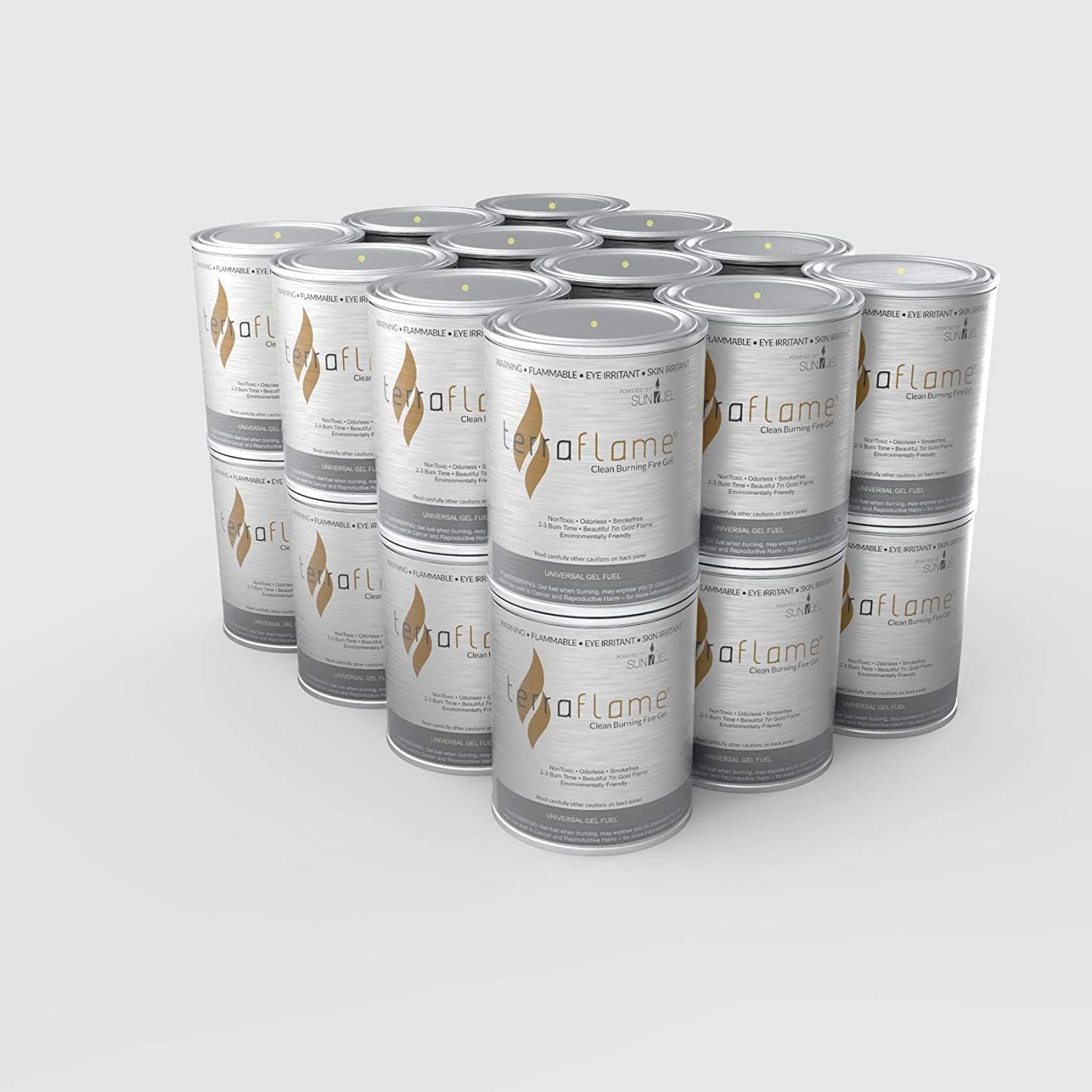 SunJel FumeFree Firespace Gel Fuel Canister, Citronella