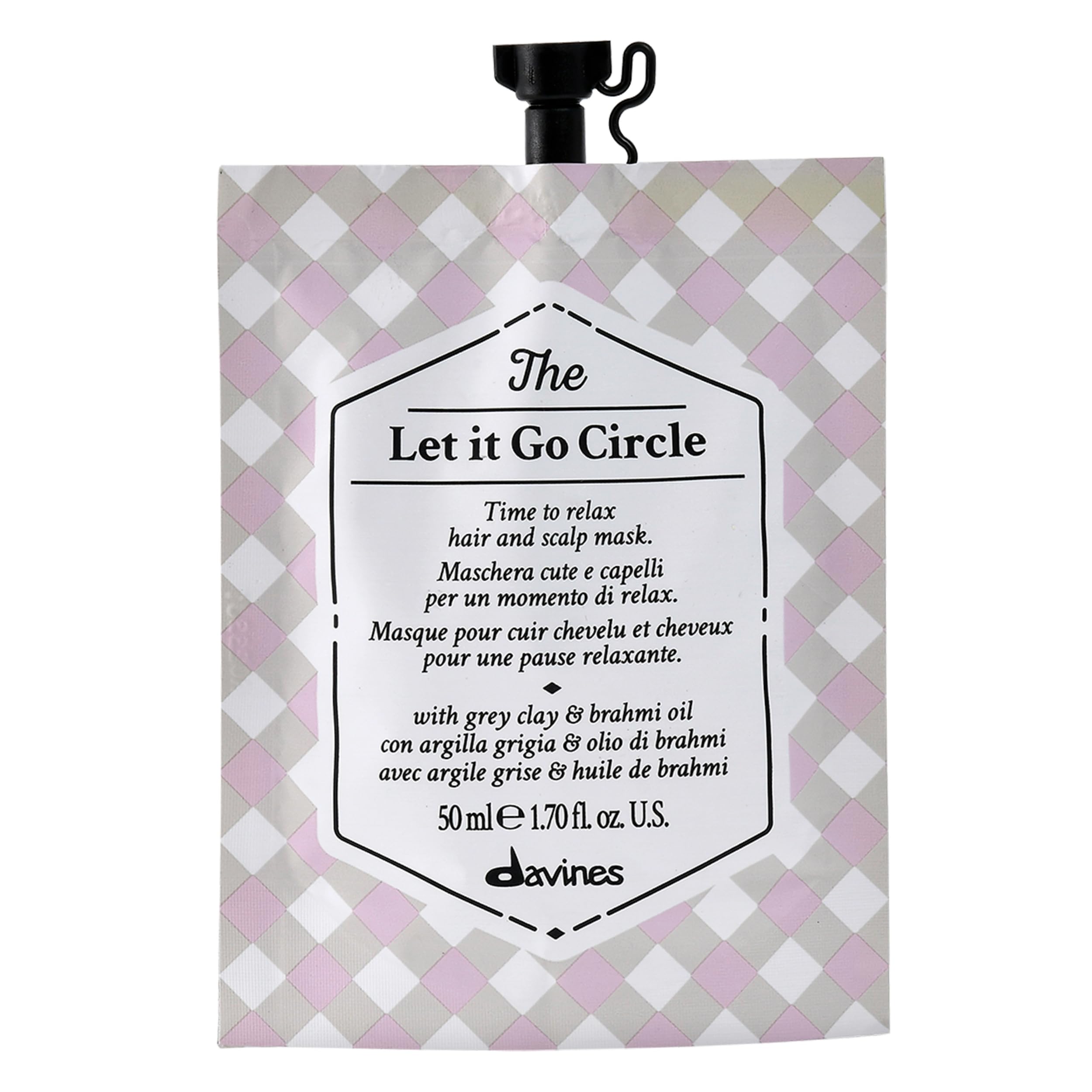 Davines The Let It Go Circle - Relaxing Scalp and Hair Mask - 50 ml
