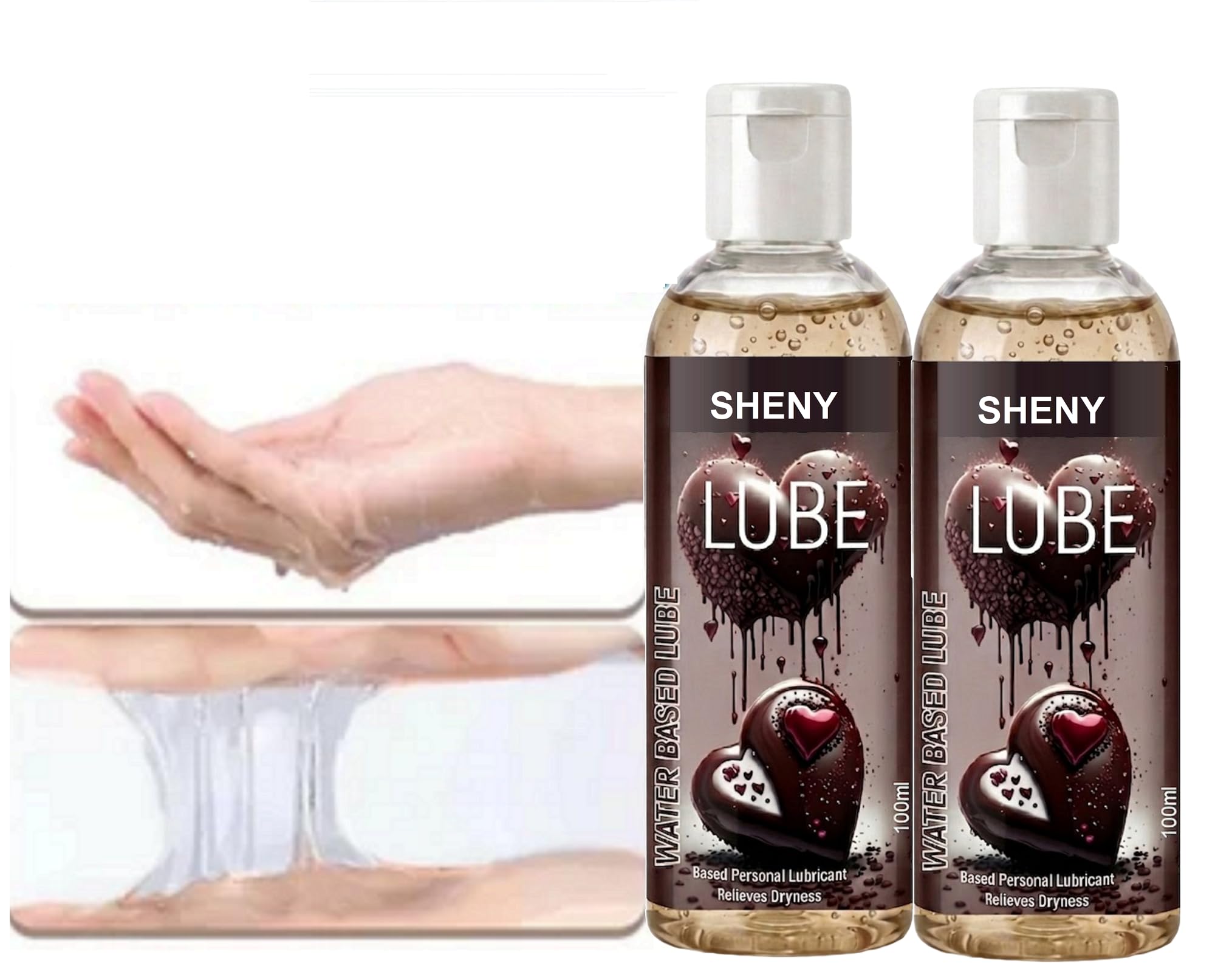 Massage Lube Intense Lubricant Gel For Men & Women - 100ml | Chocolate-image-5
