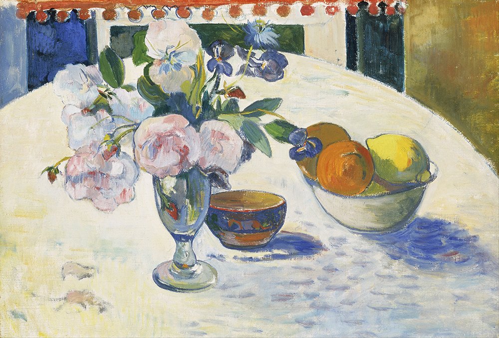 Cadre Paul Gauguin Flowers and Fruit tableau moderne pour deco murale