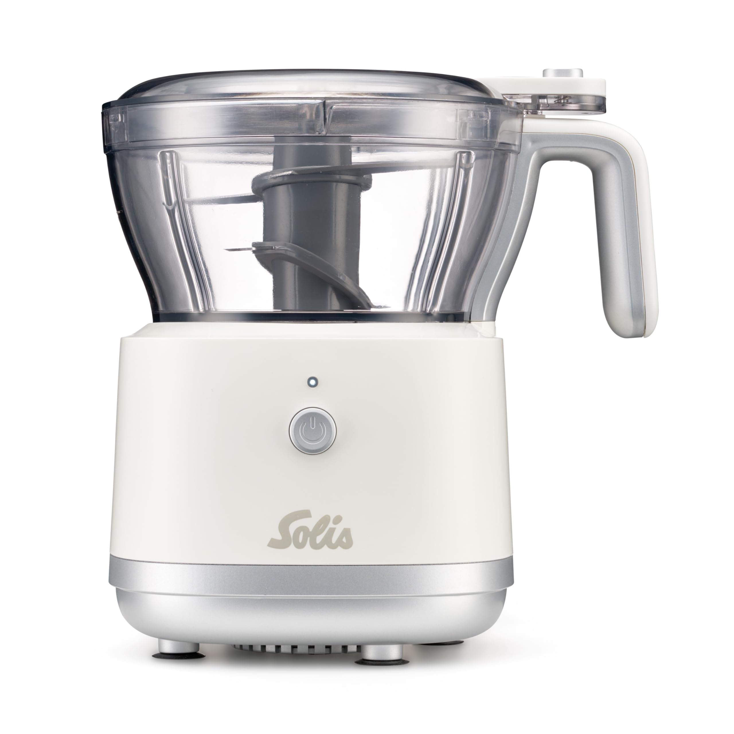 Solis Multi Chopper – Zerkleinerer mit 2 Behältern & Emulgierscheibe, für Gemüse, Fleisch, Kräuter & Dips – mit Start-Sicherheitsschalter & Saugnapf, spülmaschinengeeignet