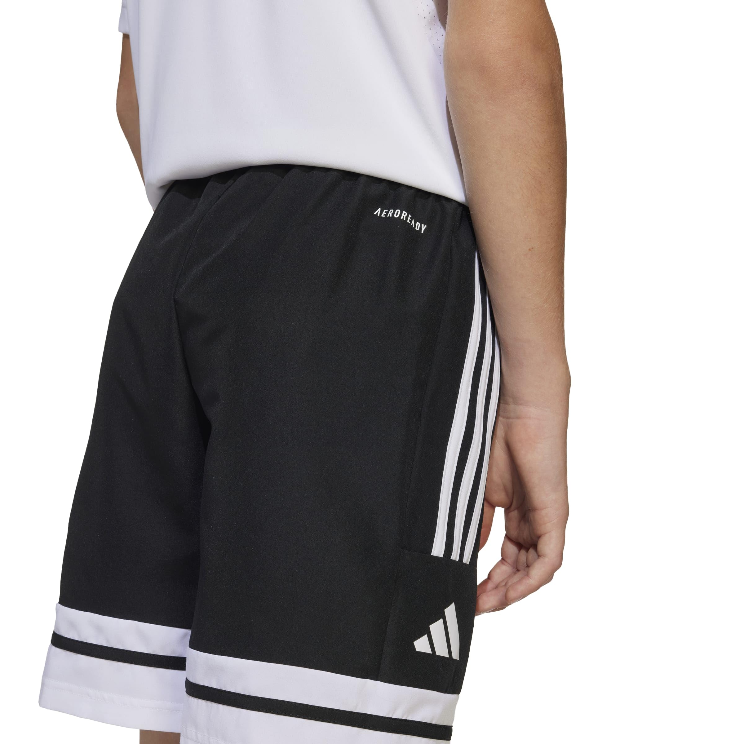 Adidas Unisex - Bambini e Ragazzi SQUADRA25 Downtime Woven Short Kids